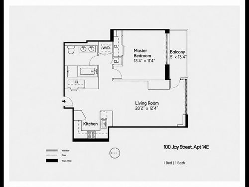 14e-100 Jay St, Brooklyn, NY, 11201-1571 | Card Image