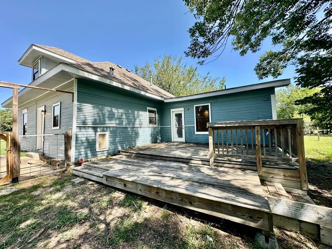 Rear view of property with a deck | Image 22