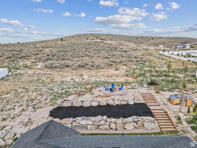 View of yard featuring a mountain view | Image 42