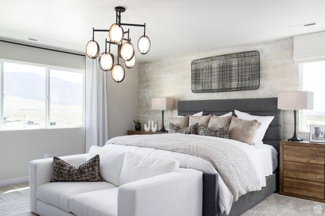 View of carpeted bedroom | Image 12