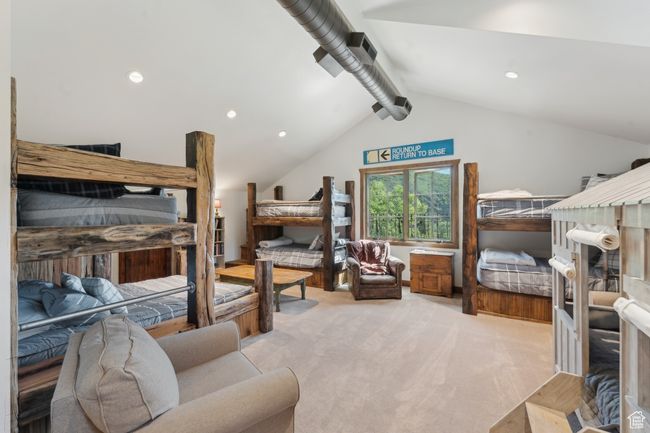 Carpeted bedroom featuring recessed lighting | Image 32