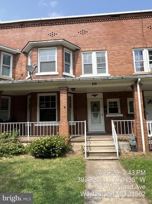 303 Maryland Ave, WESTERNPORT, MD, 21562-1412 | Card Image