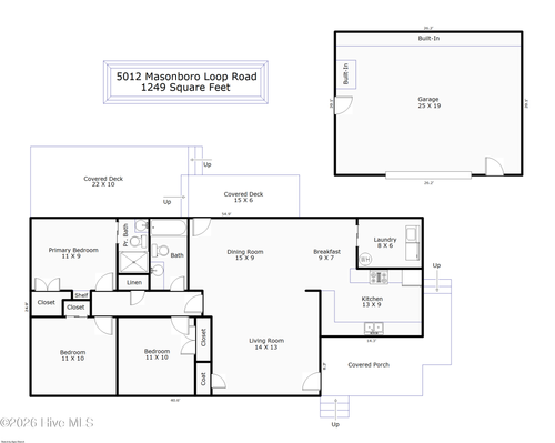 5012 Masonboro Loop Rd, Wilmington, NC, 28409-2936 | Card Image