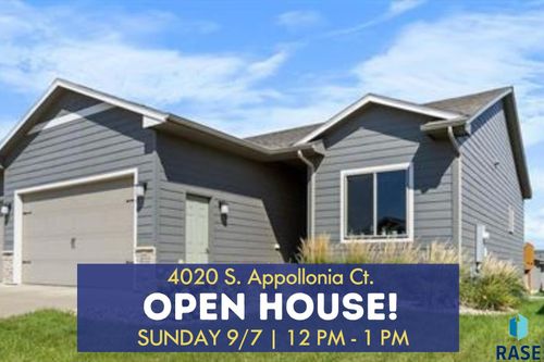 4020 S Appollonia Ct, Sioux Falls, SD, 57110-7548 | Card Image