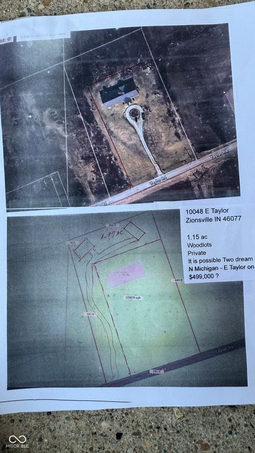 10048 E Taylor Ave, Zionsville, IN, 46077-9770 | Card Image