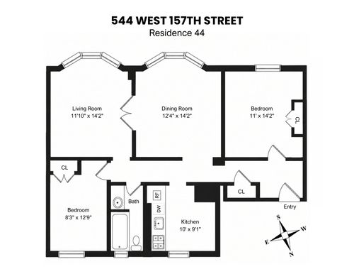 44-544 W 157th St, New York, NY, 10032-7612 | Card Image