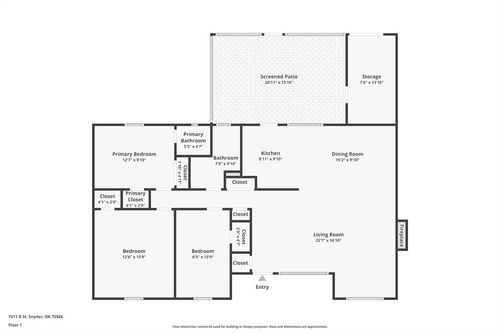 1511 D Street, Snyder, OK, 73566 | Card Image