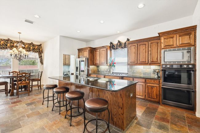 Kitchen with 2023 Panasonic Inverter Microwave Oven and Samsung Steam Cook, Wifi, Convection Tri=Zone Oven in 2024 | Image 8