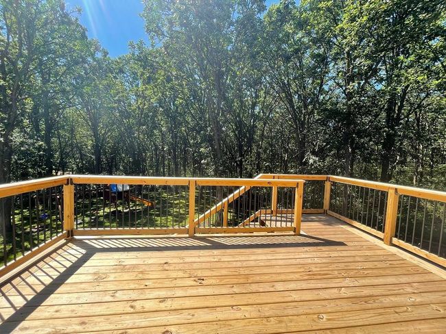 Newer deck off of kitchen. | Image 26