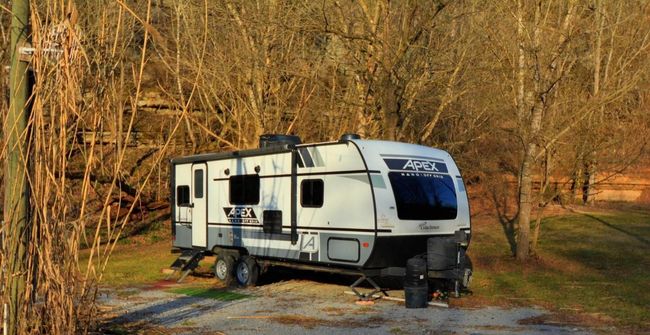 A camper hookup is located near the pavilion. | Image 15