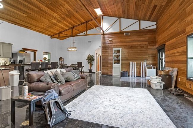 Another view of the beautiful cedar ceiling | Image 12