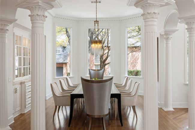 Formal dining room with custom built ins | Image 5