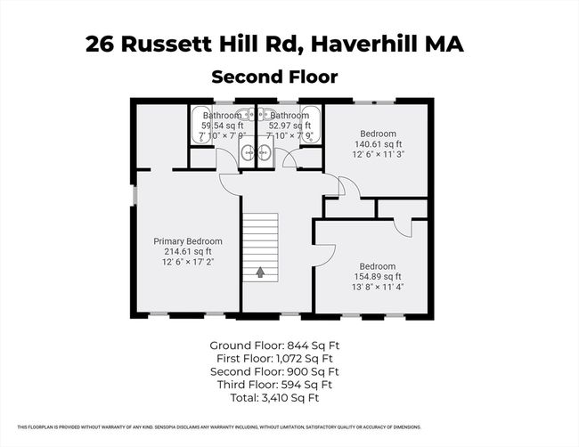 26 Russett Hill Rd, House other with 5 bedrooms, 3 bathrooms and 4 parking in Haverhill MA | Image 23