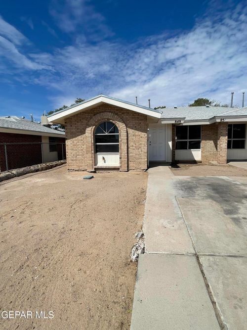 849 Montera Rd, El Paso, TX, 79907-2758 | Card Image