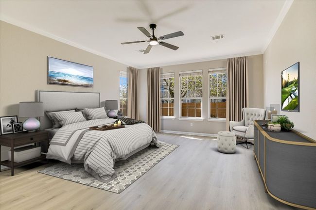 Virtually Staged Master Bedroom | Image 19