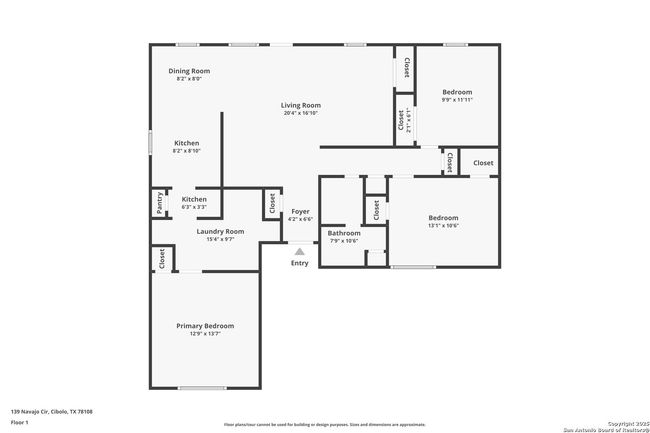 139 Navajo Cir, House other with 3 bedrooms, 1 bathrooms and null parking in Cibolo TX | Image 38