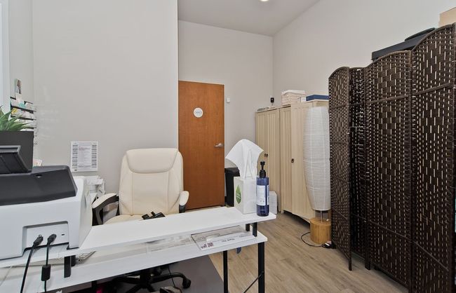 Office area featuring wood finished floors | Image 8