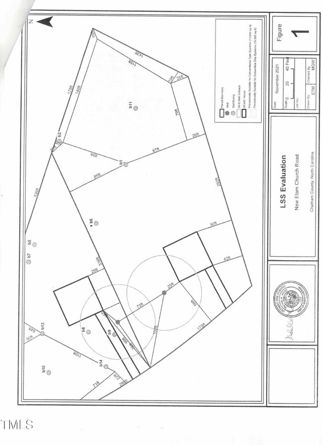 SEPTIC LAYOUT BY MIKE WOODS SOIL SCIENTI | Image 4