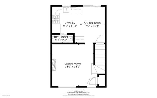 4-83 Middle St, Hallowell, ME, 04347-1154 | Card Image