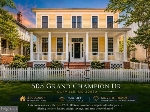 505 Grand Champion Dr, ROCKVILLE, MD, 20850-5791 | Card Image