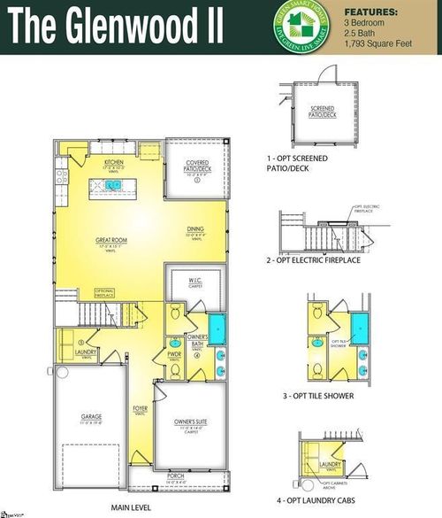 5103 Sunnycreek Drive, Boiling Springs, SC, 29316 | Card Image