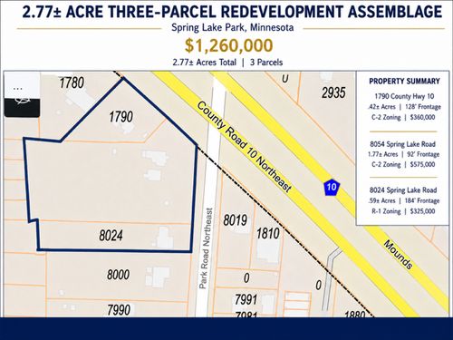 8054 Spring Lake Rd Ne, Spring Lake Park, MN, 55432-2255 | Card Image