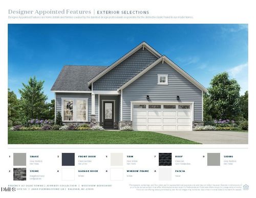 50-2408 Fleming Stone Ln, Raleigh, NC, 27610-7658 | Card Image