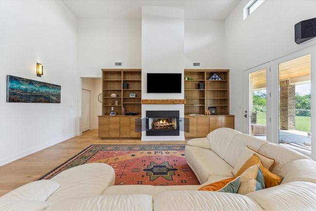 Custom built ins and gas log fireplace in Family Room | Image 7