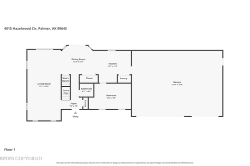 4015 Hazelwood Cir, Palmer, AK, 99645-9624 | Card Image