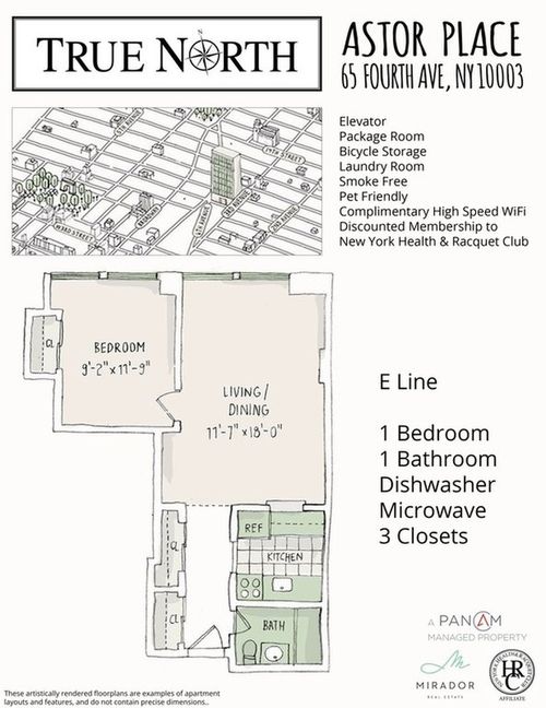 4e-65 4th Ave, New York, NY, 10003-5246 | Card Image