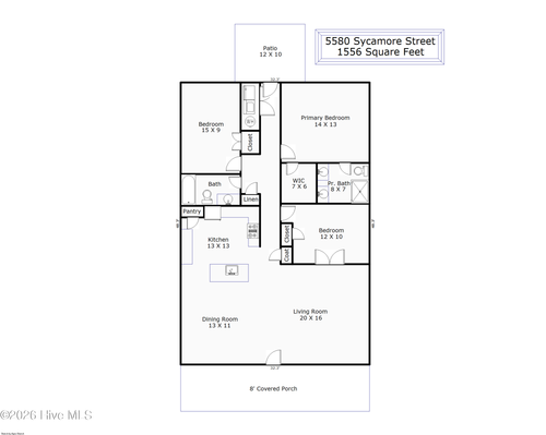 5580 Sycamore St, Wilmington, NC, 28403-4601 | Card Image