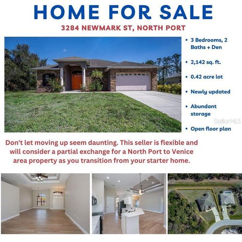 3284 Newmark St, NORTH PORT, FL, 34291-5744 | Card Image