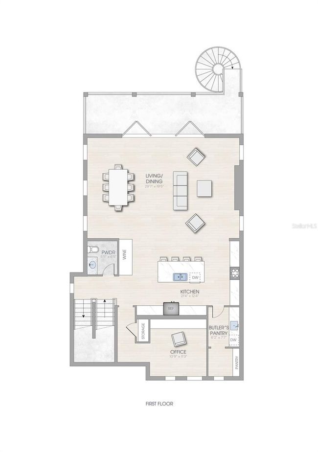 705 W Park Ave, House other with 4 bedrooms, 4 bathrooms and null parking in TAMPA FL | Image 7