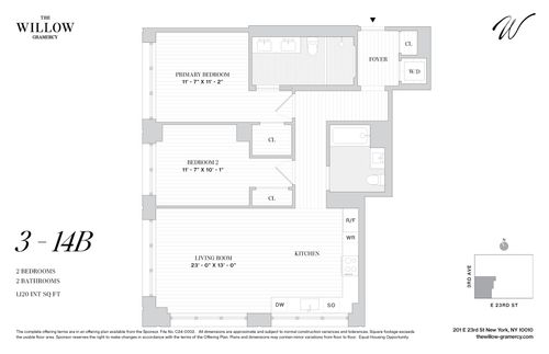3b-201 E 23rd Street, New York City, NY, 10010 | Card Image