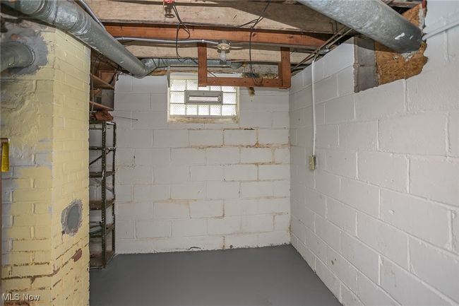 Basement with concrete block wall | Image 25