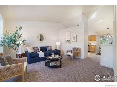 Vaulted ceilings opening up to the kitchen | Image 2