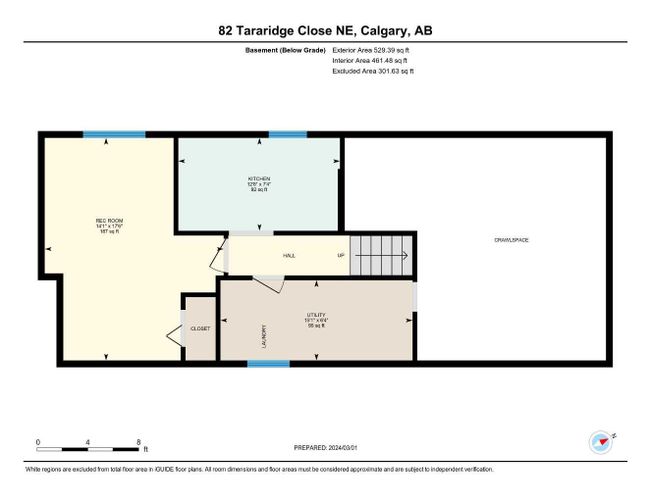 82 Tararidge Close Ne, Home with 4 bedrooms, 2 bathrooms and 4 parking in Calgary AB | Image 42