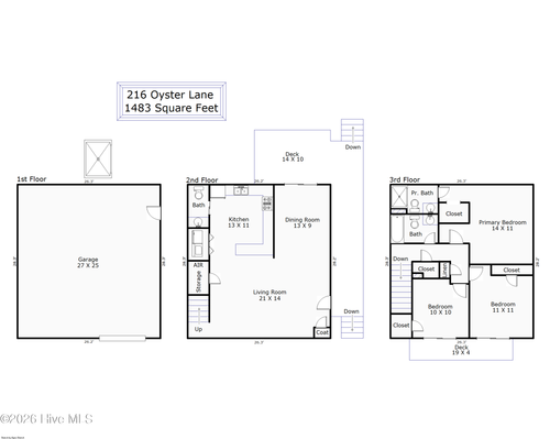 216 Oyster Ln, N Topsail Beach, NC, 28460-9542 | Card Image