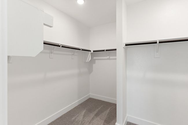 Spacious closet featuring carpet flooring | Image 15
