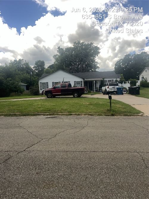 607 S Brown Ave, Denison, TX, 75020-4201 | Card Image