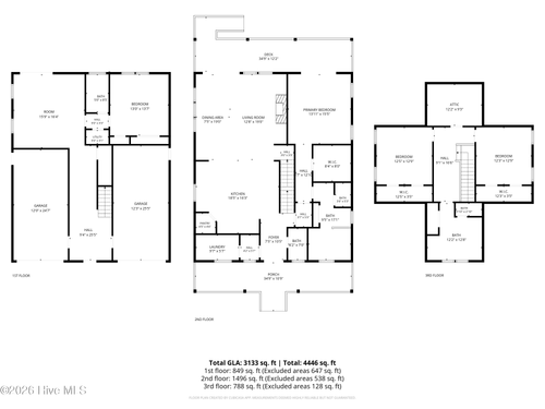 611 Moss Lake Ln, Holly Ridge, NC, 28445-5300 | Card Image