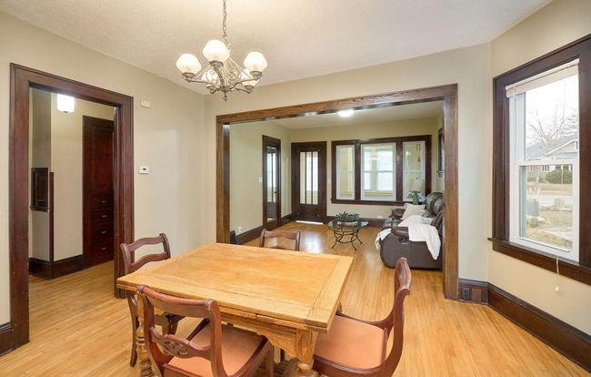 Dining room overlooking living room | Image 8
