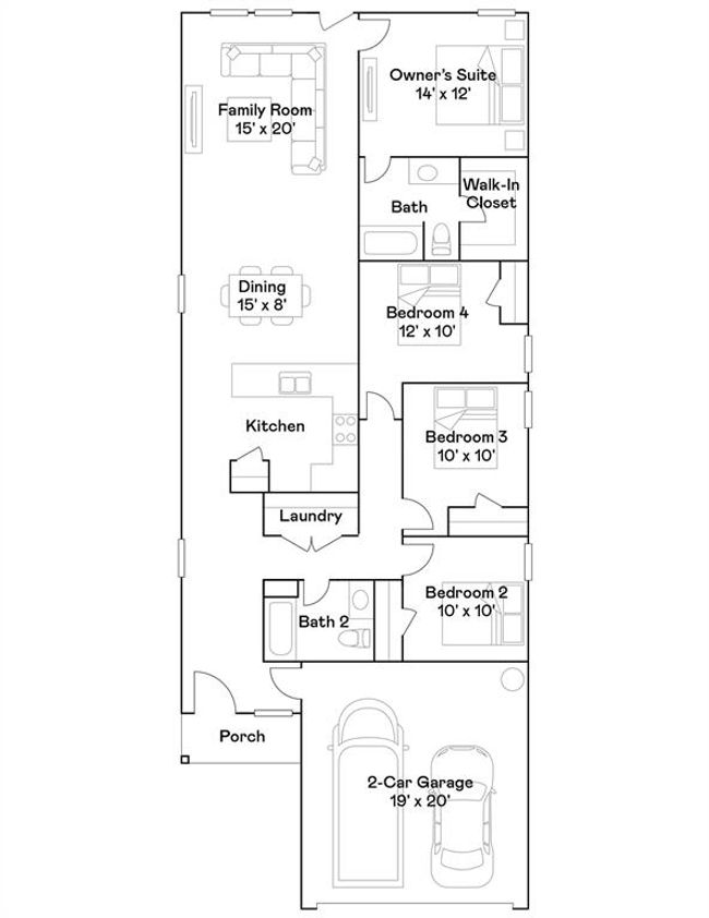 1038 Gentle Nook Dr, House other with 4 bedrooms, 2 bathrooms and 2 parking in Beasley TX | Image 20