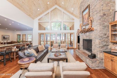 Great Room with view of National Forest | Image 1