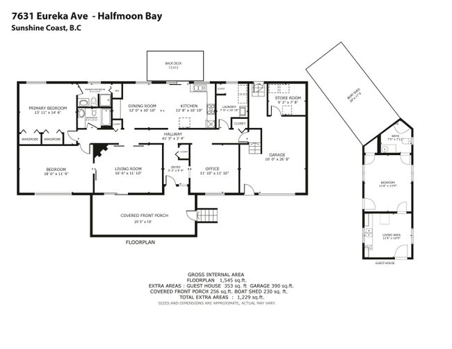 7631 Eureka Avenue, House other with 2 bedrooms, 2 bathrooms and null parking in Halfmoon Bay BC | Image 40