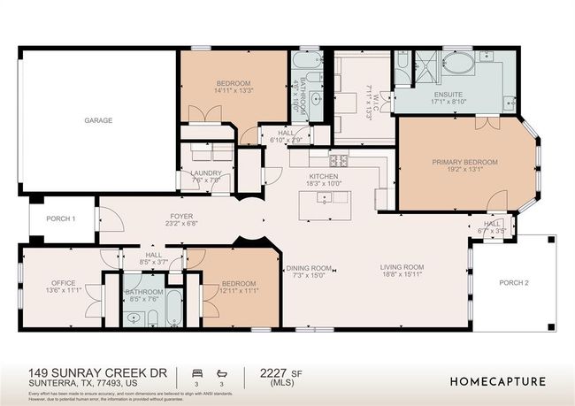 149 Sunray Creek Dr, House other with 4 bedrooms, 3 bathrooms and 2 parking in Katy TX | Image 30
