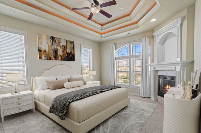 Primary bedroom with fireplace virtual | Image 29