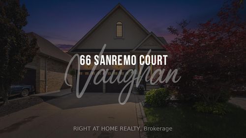 66 Sanremo Crt, Woodbridge, ON, L4H1K5 | Card Image