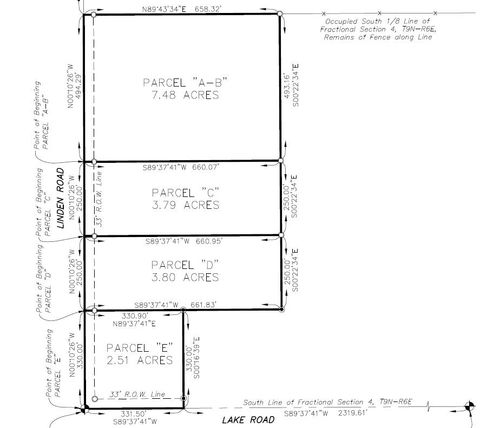 Lot E Lake Road, Vienna Charter Township, MI, 48420 | Card Image