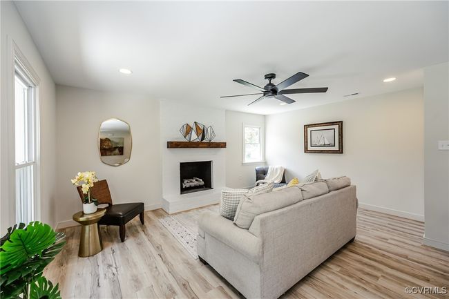 Family Room Area with Fireplace | Image 12